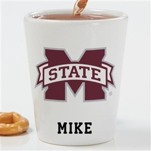 NCAA Mississippi State Bulldogs Personalized Shot Glass