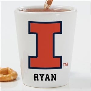 NCAA Illinois Fighting Illini Personalized Shot Glass