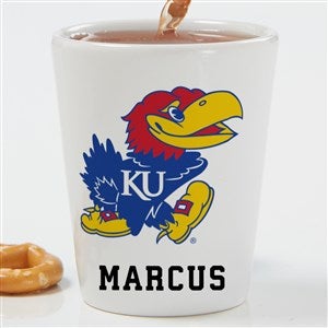 NCAA Kansas Jayhawks Personalized Shot Glass
