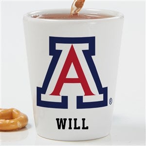 NCAA Arizona Wildcats Personalized Shot Glass