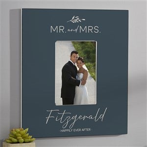 Natural Love Personalized Wedding 5x7 Wall Frame Vertical