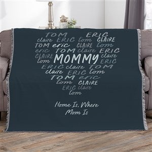 Grateful Heart Personalized 56x60 Woven Throw