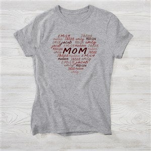 Grateful Heart Personalized Hanes Ladies Fitted Tee