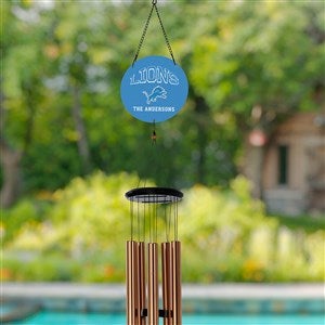 NFL Detroit Lions Personalized Wind Chimes