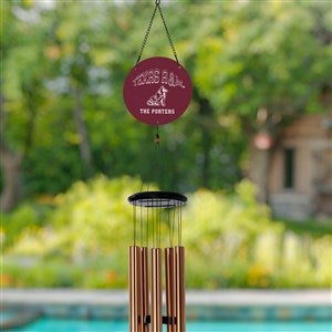 NCAA Texas A&M Aggies Personalized Wind Chimes
