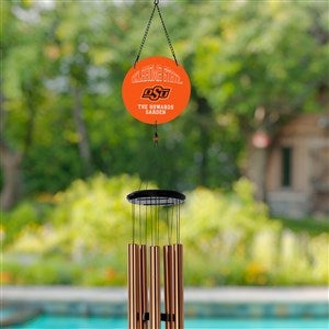 NCAA Oklahoma State Cowboys Personalized Wind Chimes