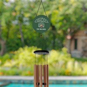 NCAA Ohio Bobcats Personalized Wind Chimes