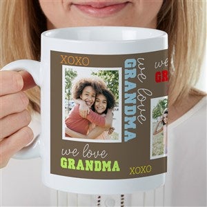 Loving You Photo Personalized 30 oz Oversized Coffee Mug