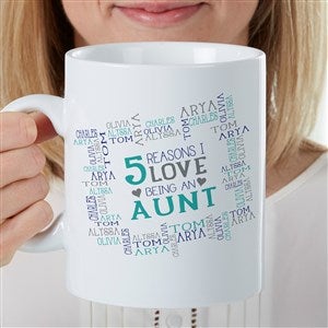 Reasons Why For Her Personalized 30 oz. Oversized Coffee Mug