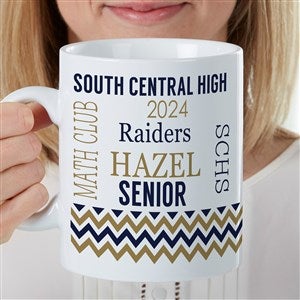 School Memories Graduation Personalized 30 oz. Oversized Coffee Mug
