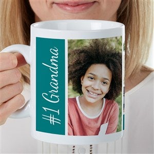 Family Love Photo Collage Personalized 30 oz Coffee Mug