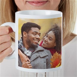 Romantic Photo Personalized 30 oz. Oversized Coffee Mug