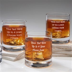 Write Your Own Luigi Bormioli Personalized Whiskey Glass - 35390