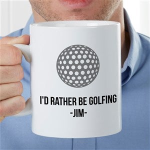 Choose Your Icon Personalized Sports 30 oz. Oversized Mug