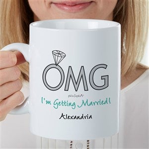 OMG I'm Getting Married philoSophie's Personalized 30oz Mug