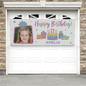 Birthday Celebration Photo Birthday Banner - 30x72