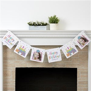 Birthday Celebration Personalized Photo Paper Banner