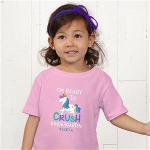 I'm Ready To Crush Kindergarten Personalized Toddler T-Shirt