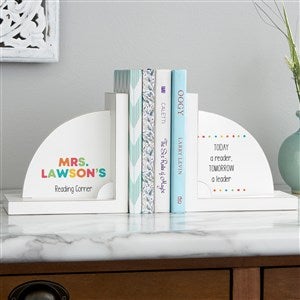 Teacher's Classroom Personalized Wooden Bookends