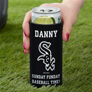 Chicago White Sox Personalized Slim Can Holder MLB Baseball