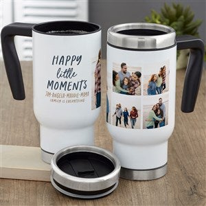 Personalized 14 oz. Commuter Travel Mug - Happy Little Moments