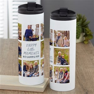 Personalized 16 oz. Travel Tumbler - Happy Little Moments
