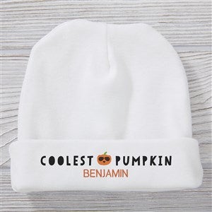 Personalized Halloween Baby Hats - Coolest Pumpkin In The Patch