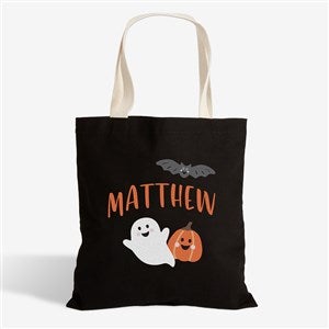 Halloween Print Personalized Halloween Treat Bag  - 35981