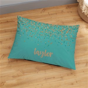 Sparkling Name Personalized 22x30 Floor Pillow