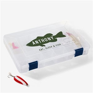 Fish Name Personalized Plano Tackle Fishing Box  - 36181
