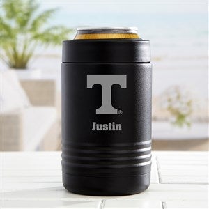 NCAA Tennessee Volunteers Personalized Stainless Insulated Beer Can Holder