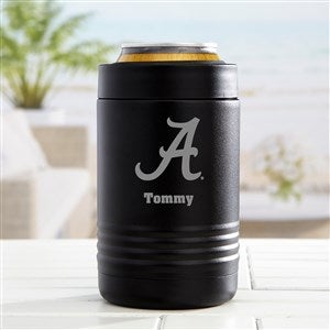 NCAA Alabama Crimson Tide Personalized Stainless Insulated Beer Can Holder
