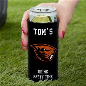 NCAA Oregon State Beavers Personalized Slim Can Cooler