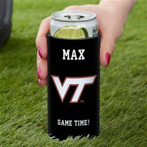 NCAA Virginia Tech Hokies Personalized Slim Can Cooler