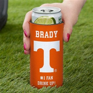 NCAA Tennessee Volunteers Personalized Slim Can Cooler