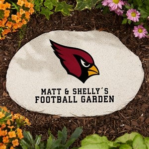 NFL Arizona Cardinals Personalized Round Garden Stone