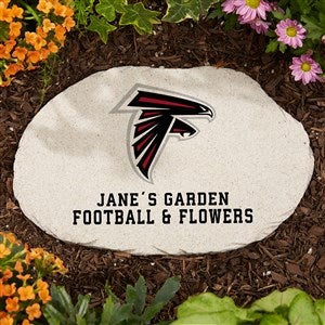 NFL Atlanta Falcons Personalized Round Garden Stone