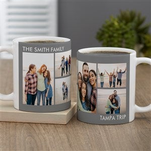 Picture Perfect 6 Photo Personalized Coffee Mug 11oz White