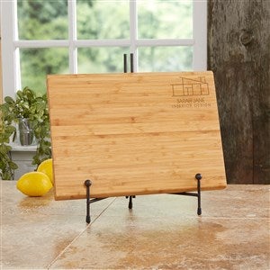 Personalized Logo Bamboo Cutting Board - 14 x 18  - 36615