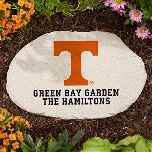 NCAA Tennessee Volunteers Personalized Round Garden Stone