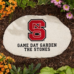 NCAA NC State Wolfpack Personalized Round Garden Stone