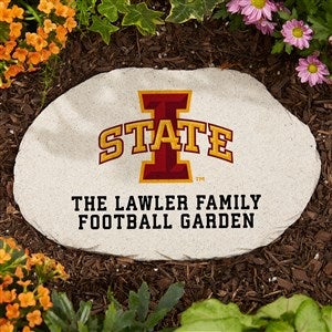 NCAA Iowa State Cyclones Personalized Round Garden Stone