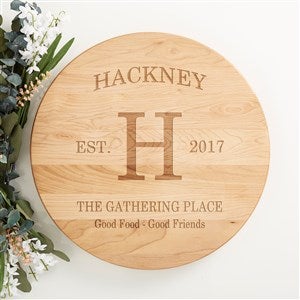 Family Kitchen Personalized Lazy Susan