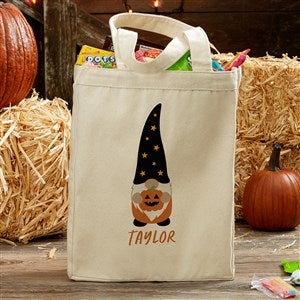 Personalized Halloween Tote Bag - Halloween Gnomes - Small