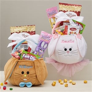 Embroidered Bunny Premade Easter Basket Gift Set - 36868