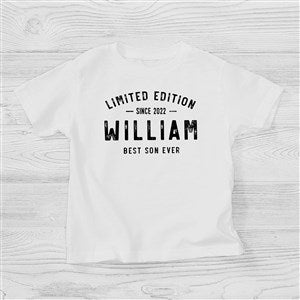 Limited Edition Personalized Toddler T-Shirt