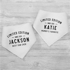Limited Edition Personalized Bandana Bibs Set of 2