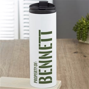 Authentic Personalized Travel Tumbler