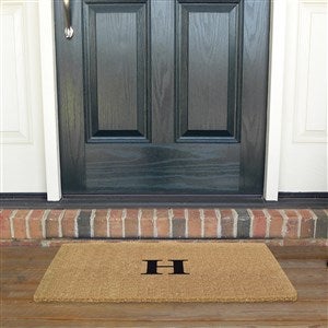 Monogrammed Premium Coir Doormat - 22x36