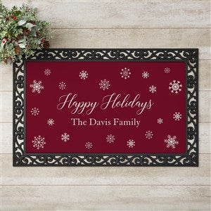 Winter Wonderland Personalized Doormat- 20x35